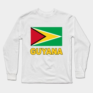 The Pride of Guayana - National Flag Design Long Sleeve T-Shirt